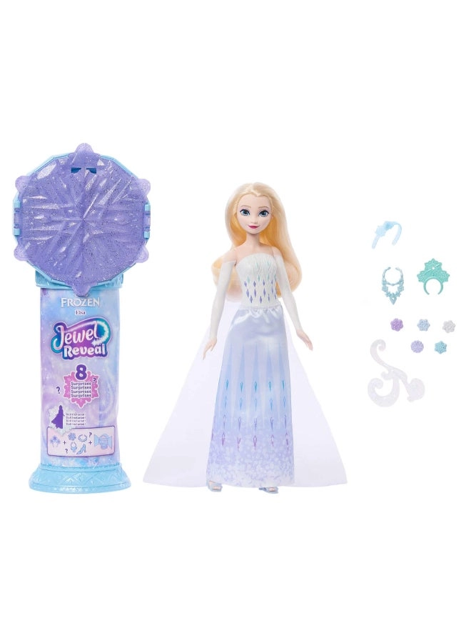 Elsa Fashion Doll - 8 Surprises Snowflake Gem Box