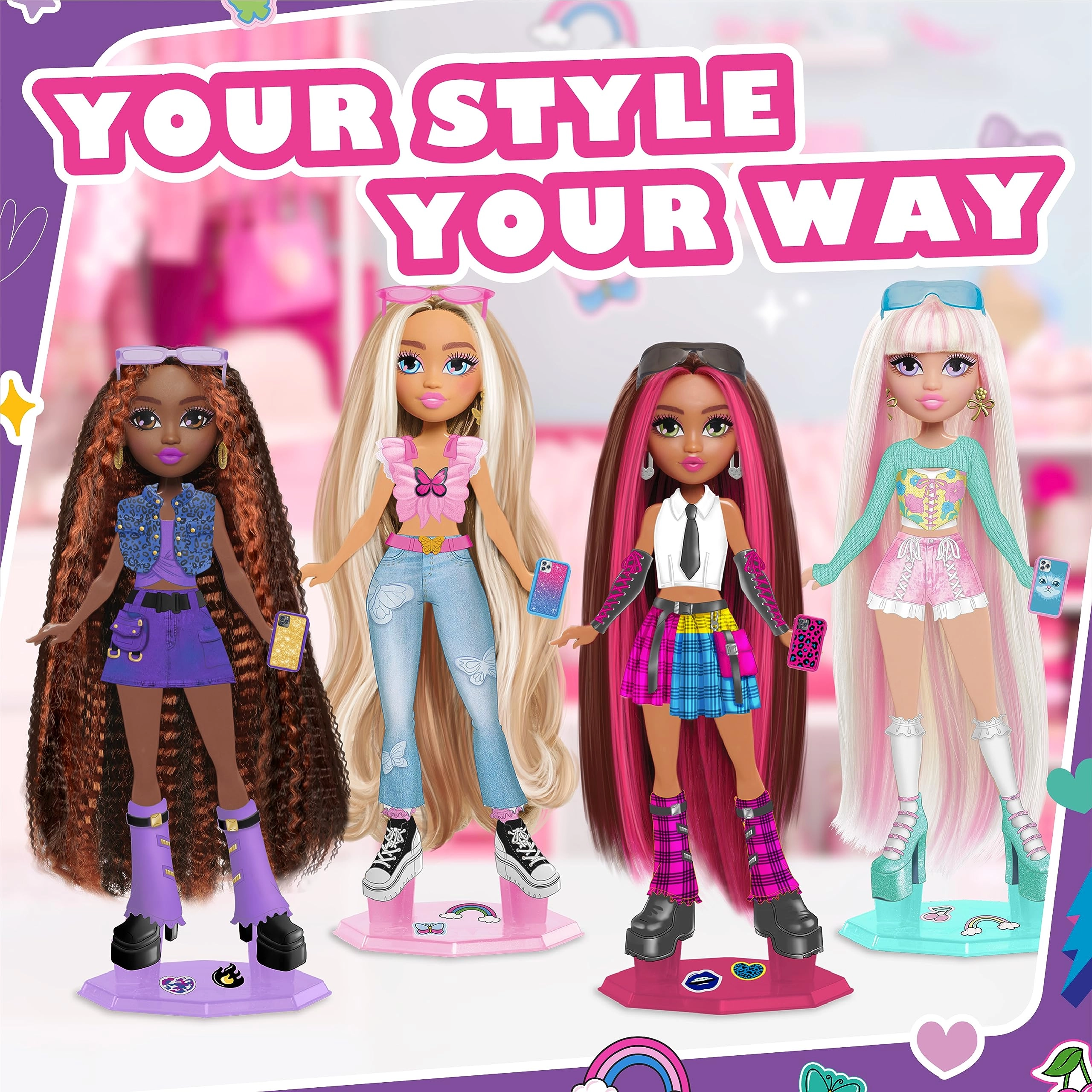 Kiki Styling Doll - 10-Inch 28-Pieces Ages 4+