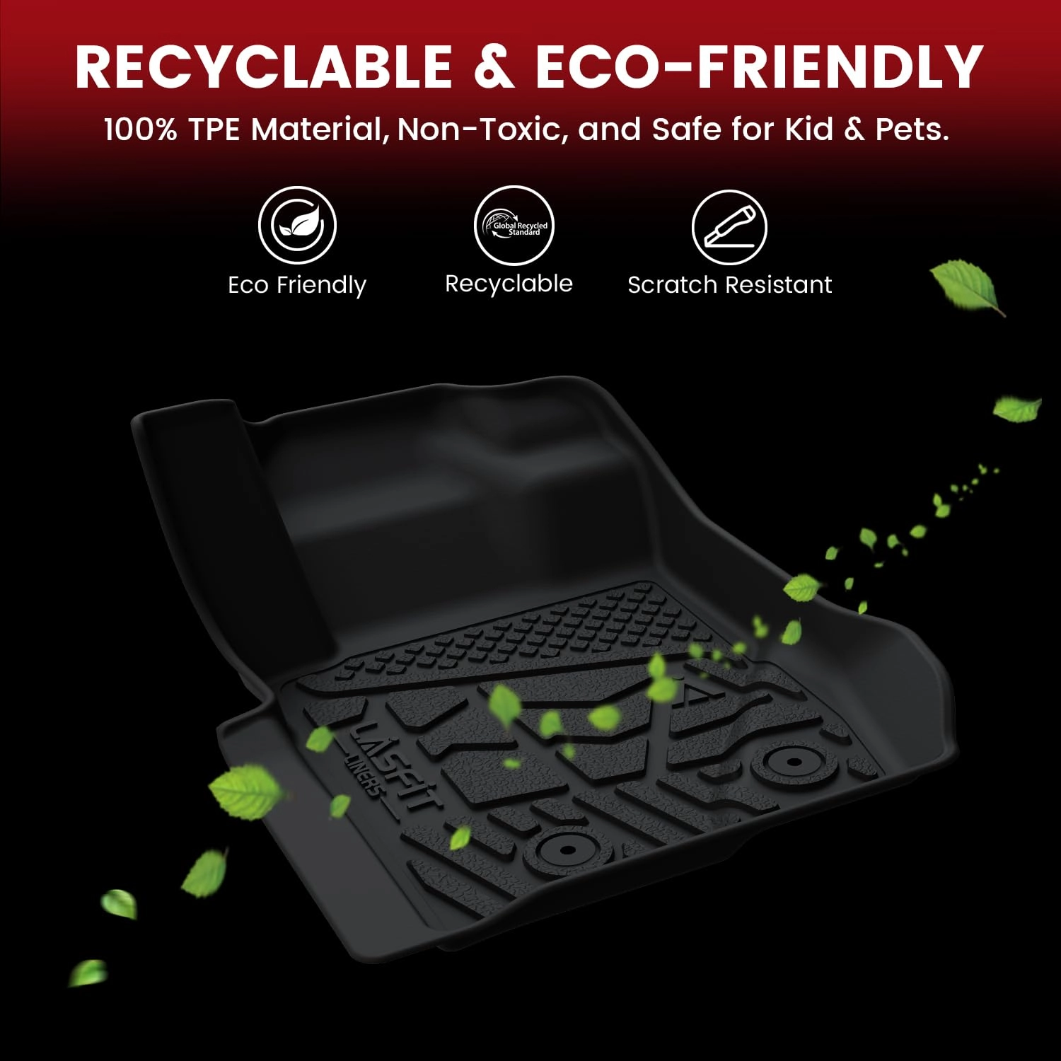 Floor Mats for Ford F250 F350 - 2012-2016 1st & 2nd Rows
