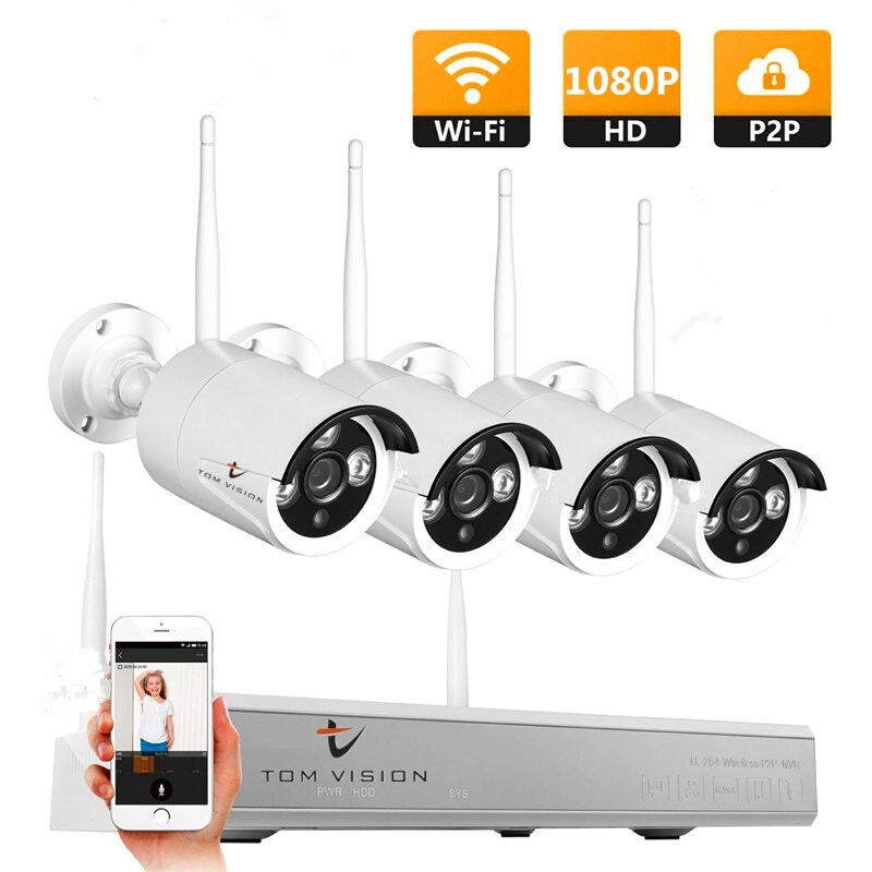 Turbo HD DVR - 4-Channel + Bullet Camera - 1280x1080P 4x