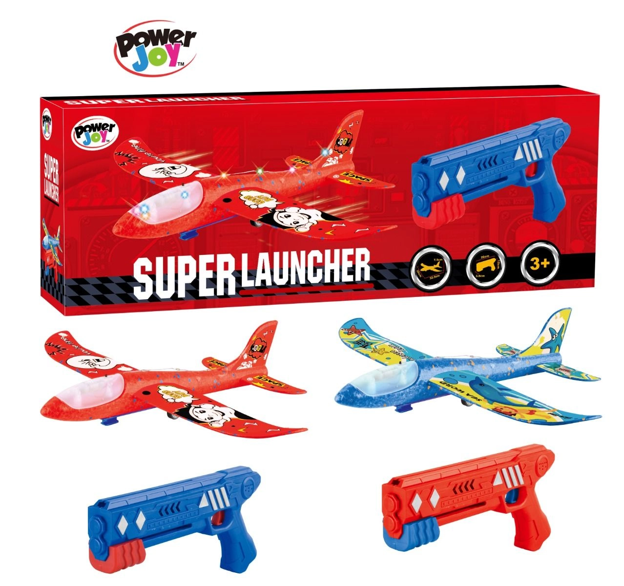 Power Joy V.Vroom Super Launcher - 1 Pc