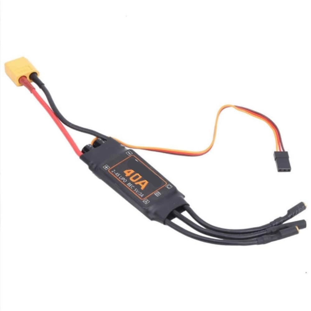 Electronic Speed Controller ESC - AT40A 4S 1 Amp Hours