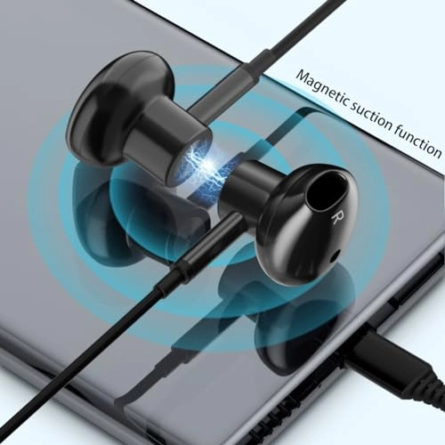 USB C Headphones Wired Headphone