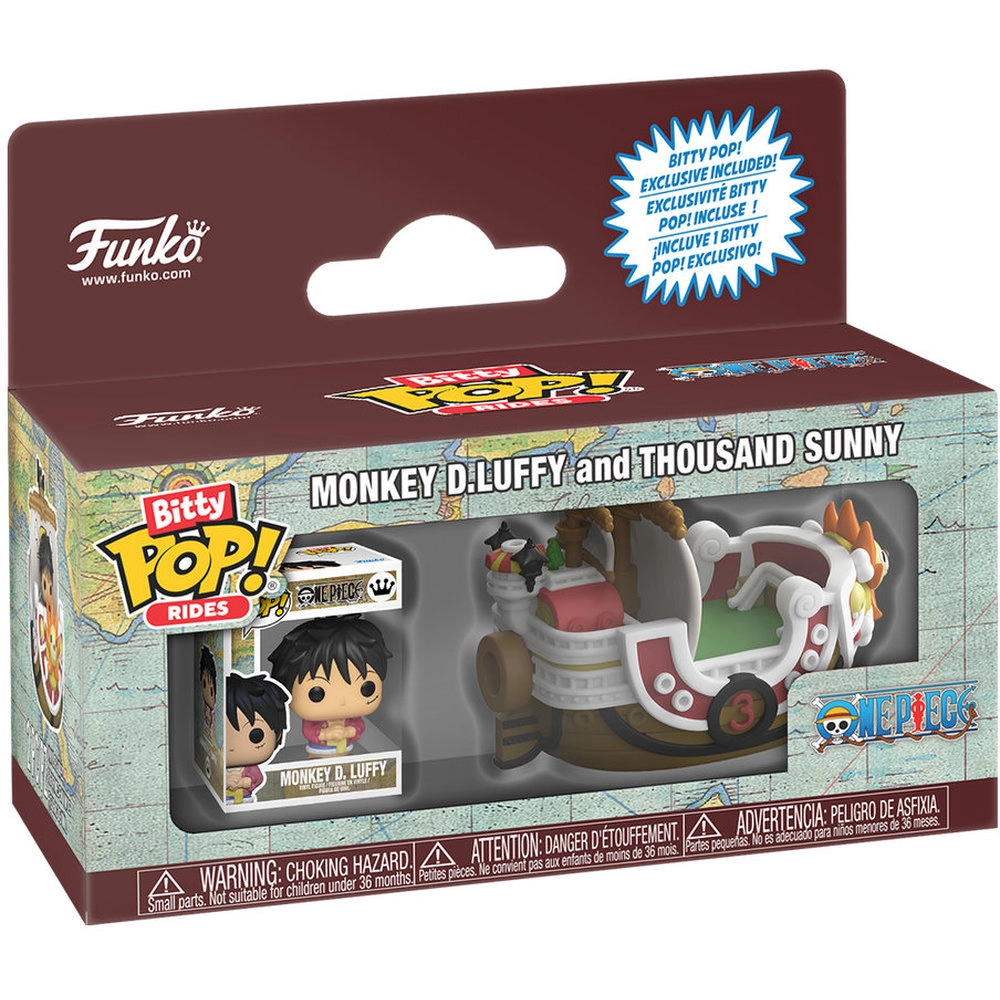 FUNKO TOYS Monkey D. Luffy + Thousand Sunny - One Piece