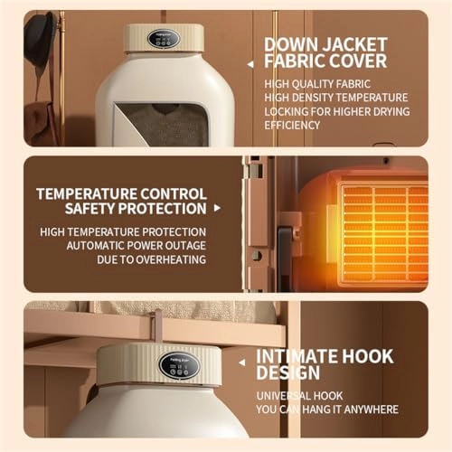 Portable Clothes Dryer - 10KG 600W