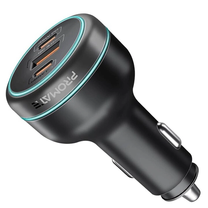 Promate PowerDrive-230 - 230W Dual USB-C Power Delivery 3.1
