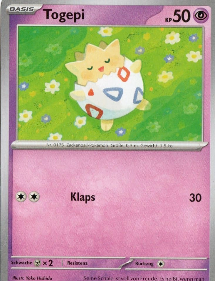 MZTCG Pokemon Togepi SSP 070 - German