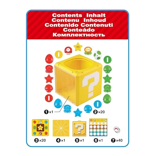 Question Block Game - Super Mario With Figurines