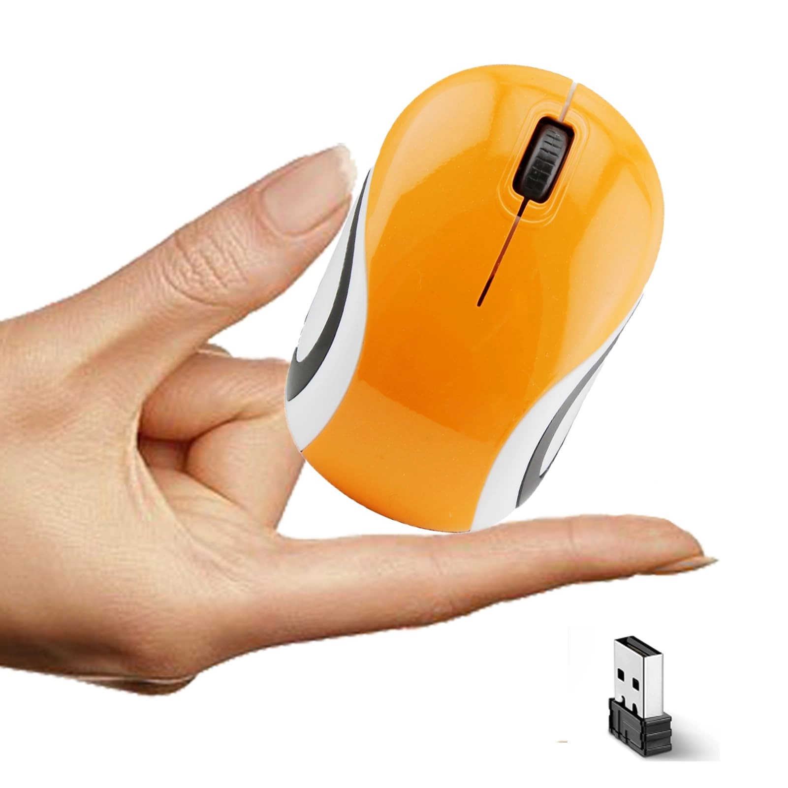 Cute Silent Slim Cartoon Optical Mouse - USB