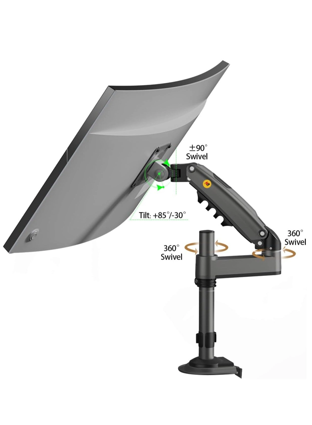 F80W - 17" to 30" VESA 75x75 & 100x100