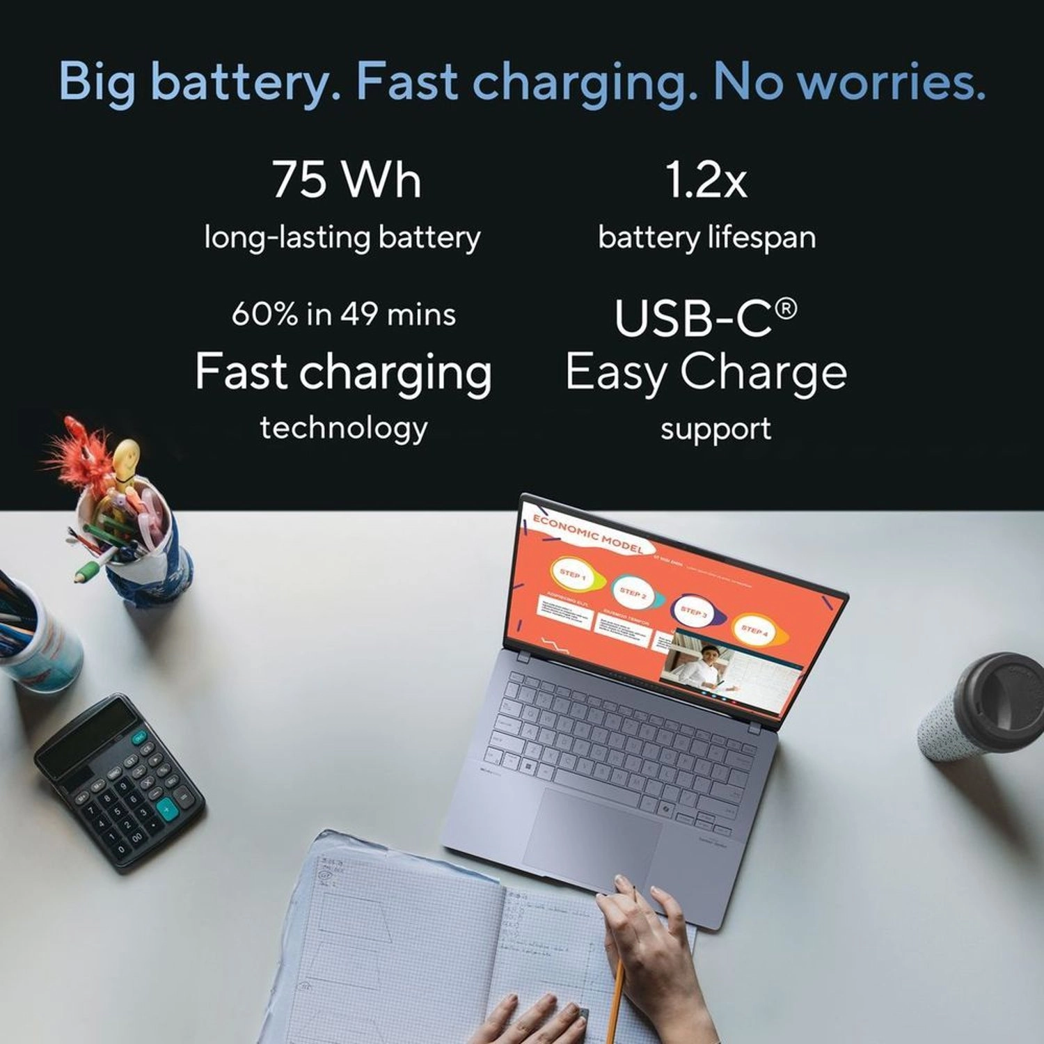 Vivobook S 14 OLED S5406MA-OLEDU711WB - 14'' Core Ultra 7-155H 16GB 1000GB SSD