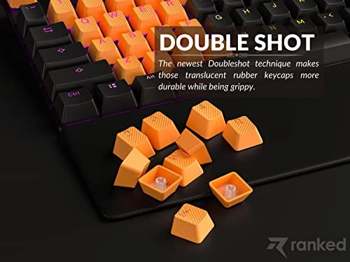 Rubber Keycap Set - OEM Profile Pistachio 23 Keys