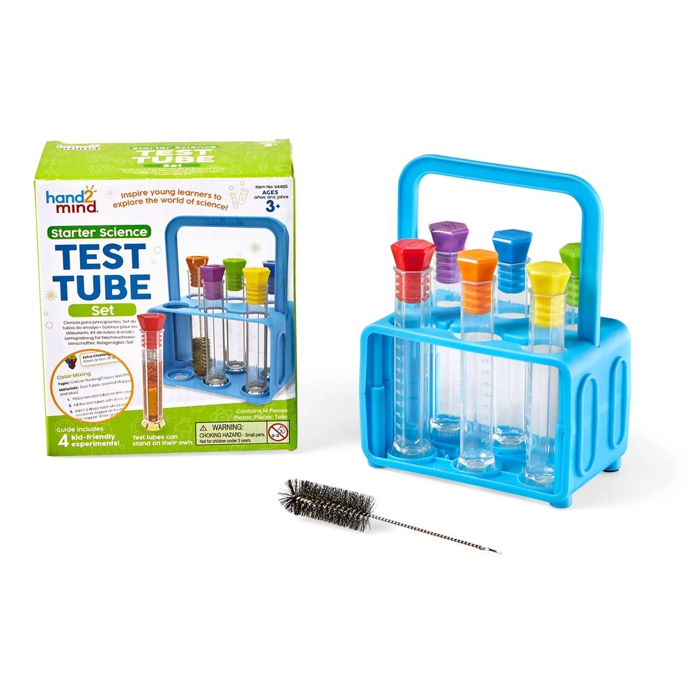 Hand2mind Test Tube Set - Suitable for 3 years and above