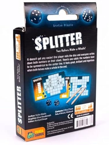 Splitter - Roll-and-Write Strategy Game