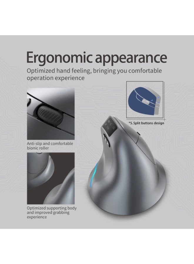 F-26C Ergonomic Vertical Mouse - Wireless