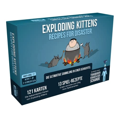 Exploding Kittens: Recipes for Disaster (German)