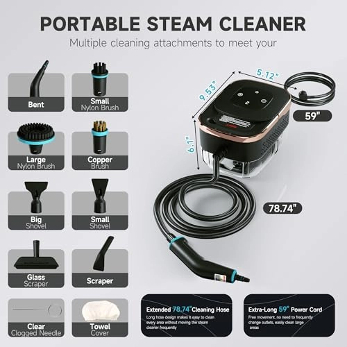 Steam Cleaner - 3 Bar 1250ML