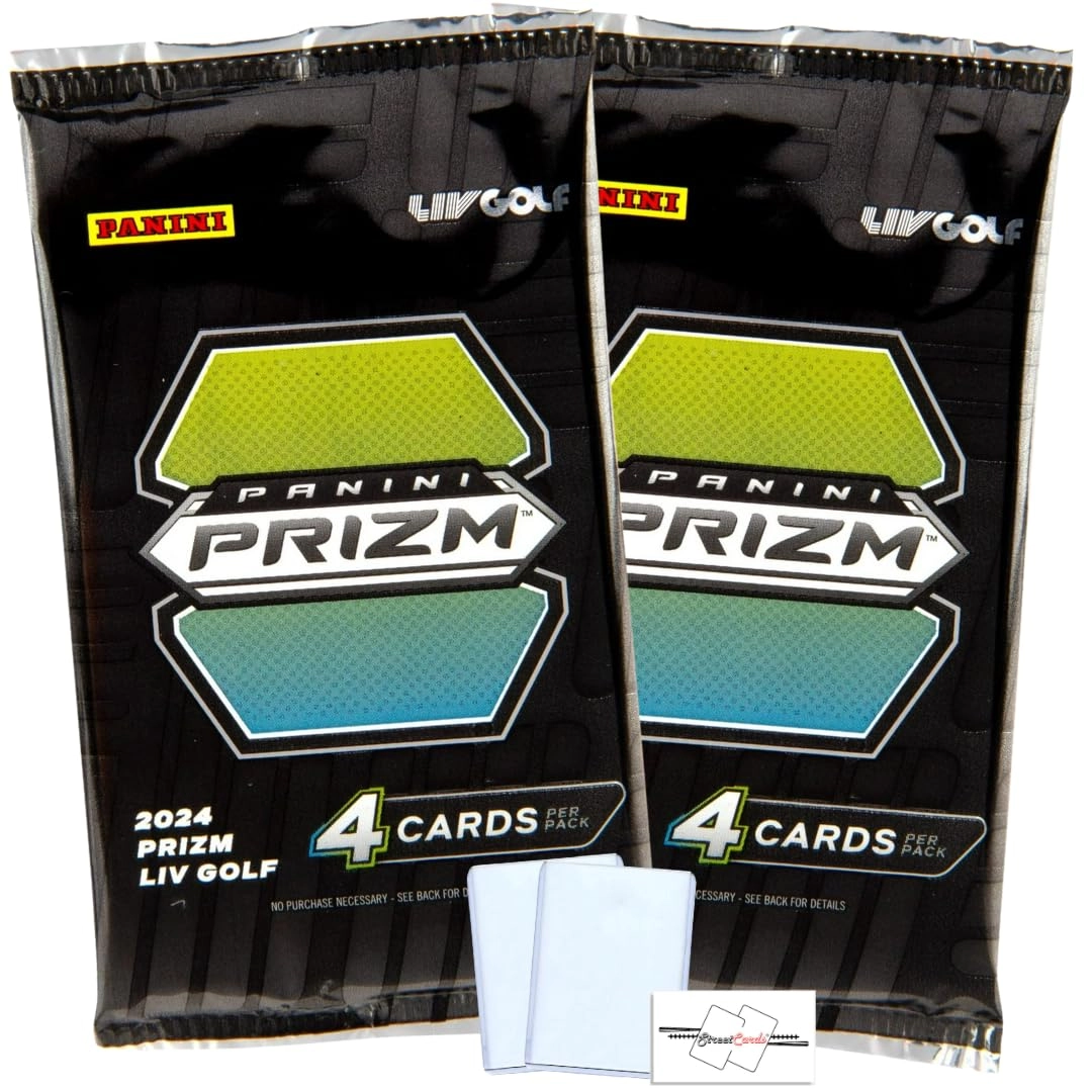 StreetCards Prizm LIV Golf Debut Edition - 8pcs + Toploader - 2pcs + Magnet
