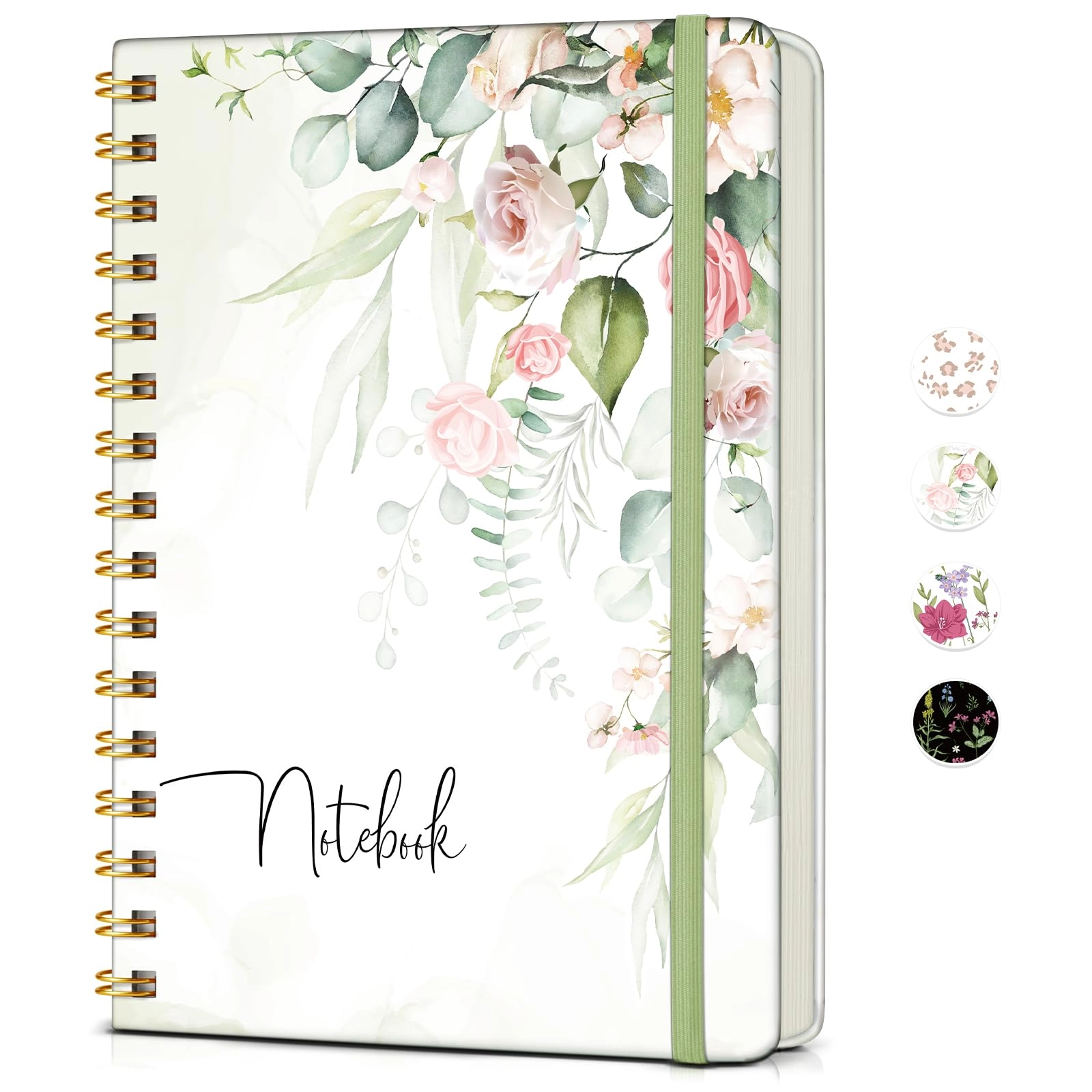 papejoon Spiral Journal Notebook A5 Hardcover - Lined 150 Pages