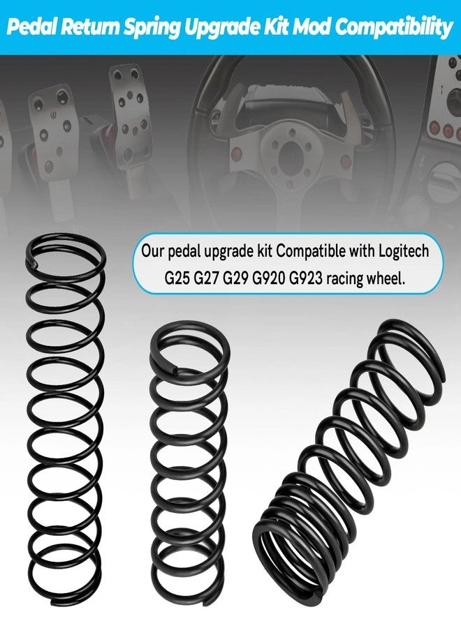 Complete Pedal Return Spring Upgrade Kit Add-on - G25/G27/G29/G920/G923 Pack