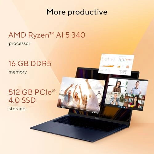 Vivobook 16 - 16'' 512GB 16GB Ryzen AI 5 340