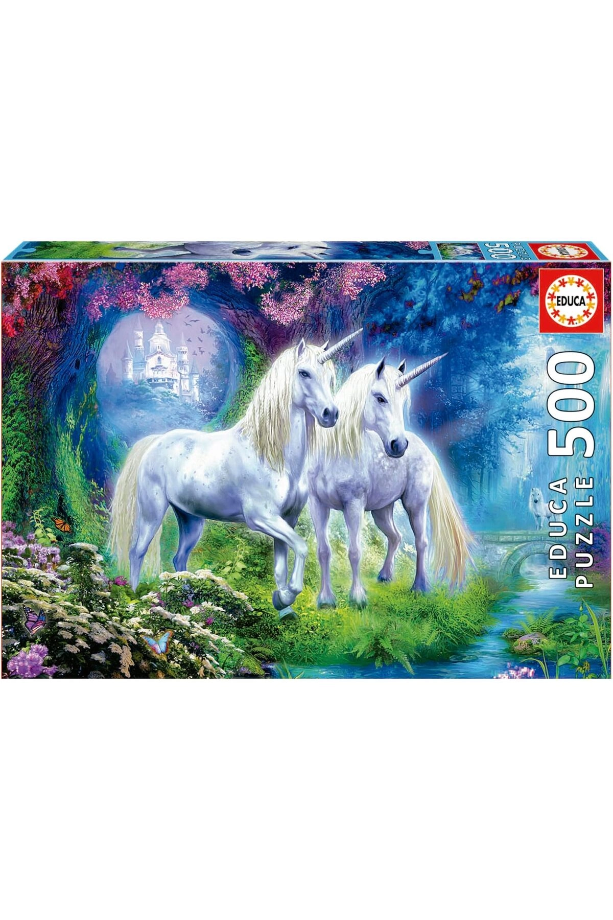 COLOR LAND CHILDRENS TOYS CENTER LLC Unicorn in the Forest Puzzle (17648) - 500 pcs