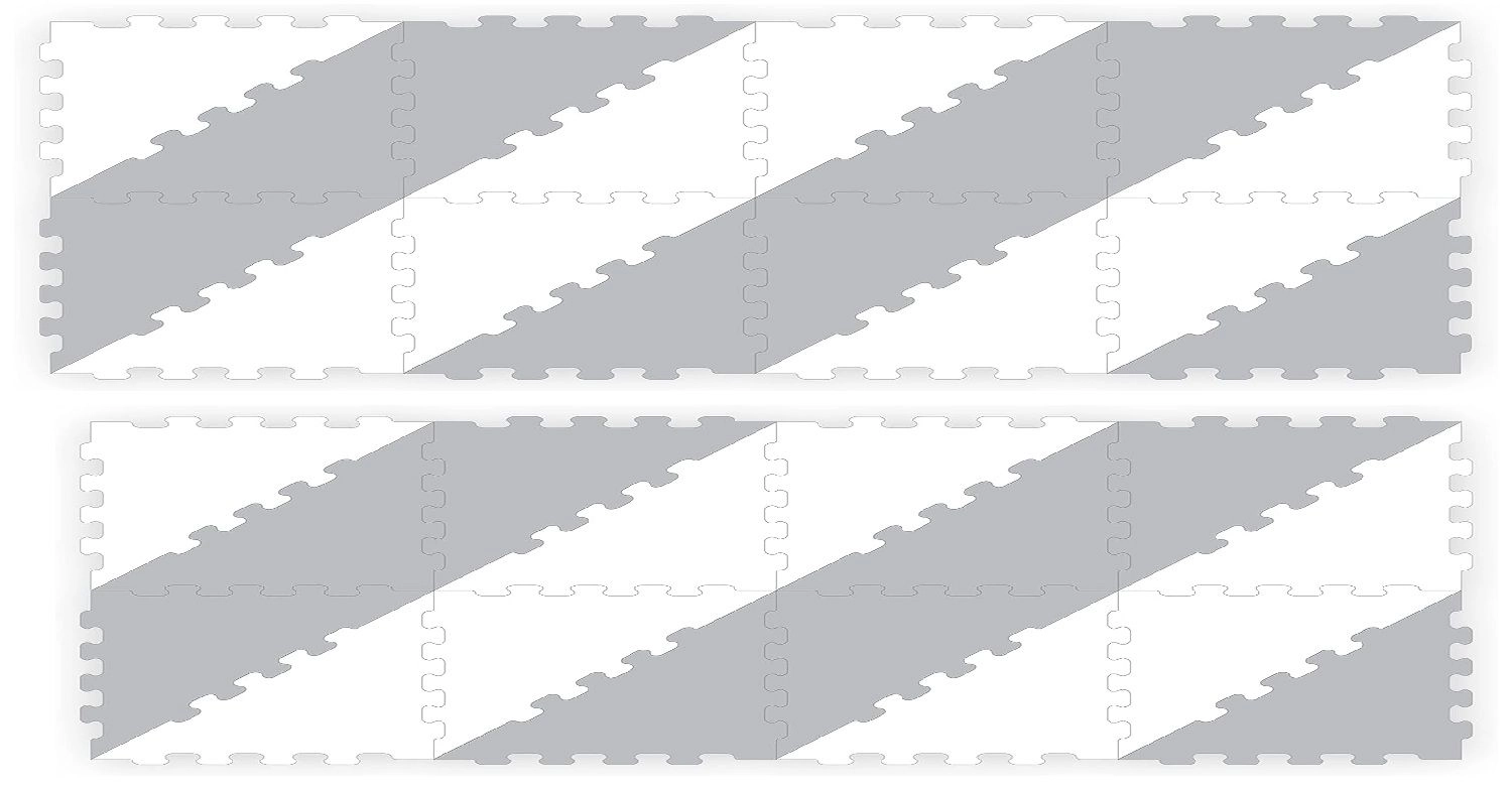 Triangle Puzzle Floor Mat - 10 Months