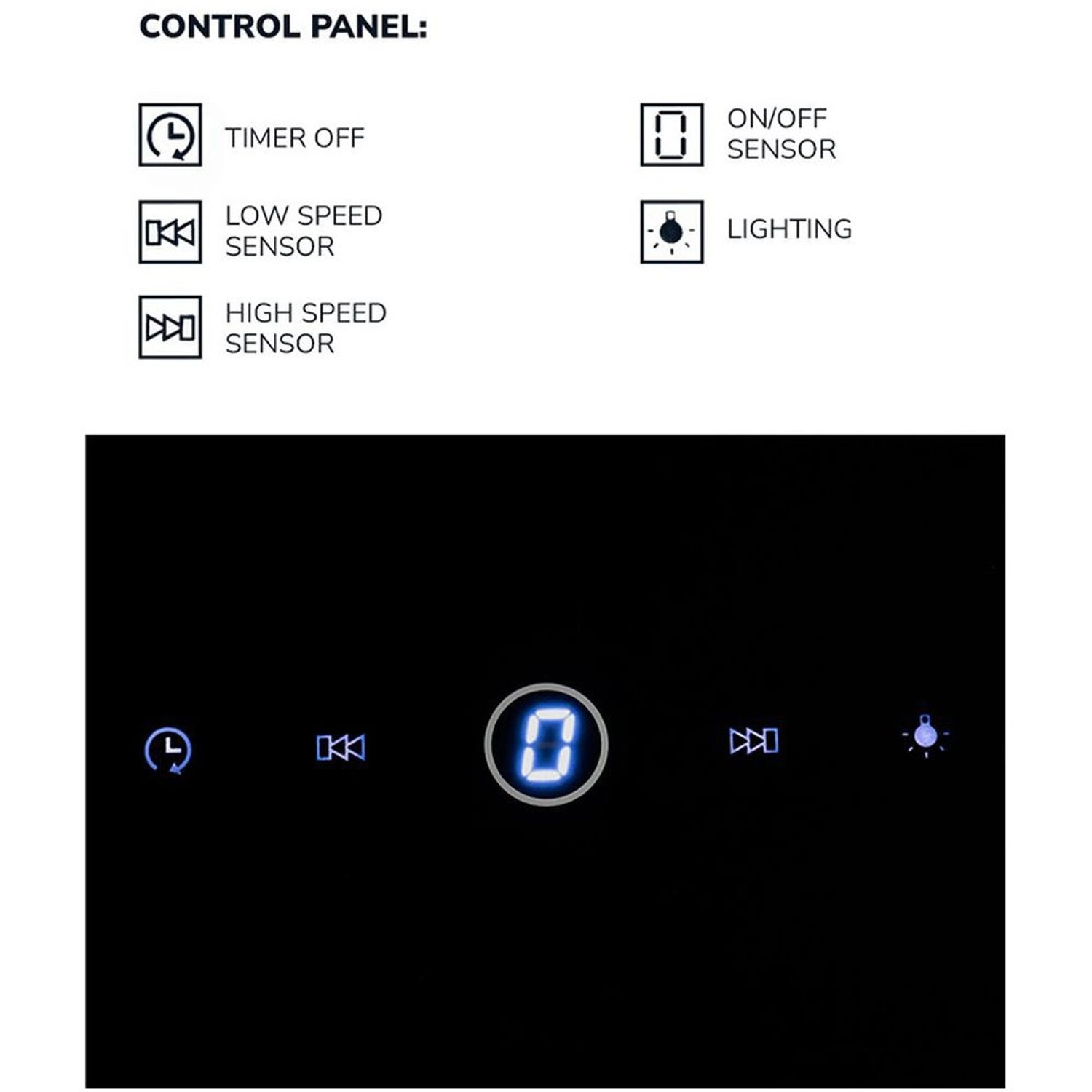 MKHG604BL - 750 cubic metre per hour 595 millimeter