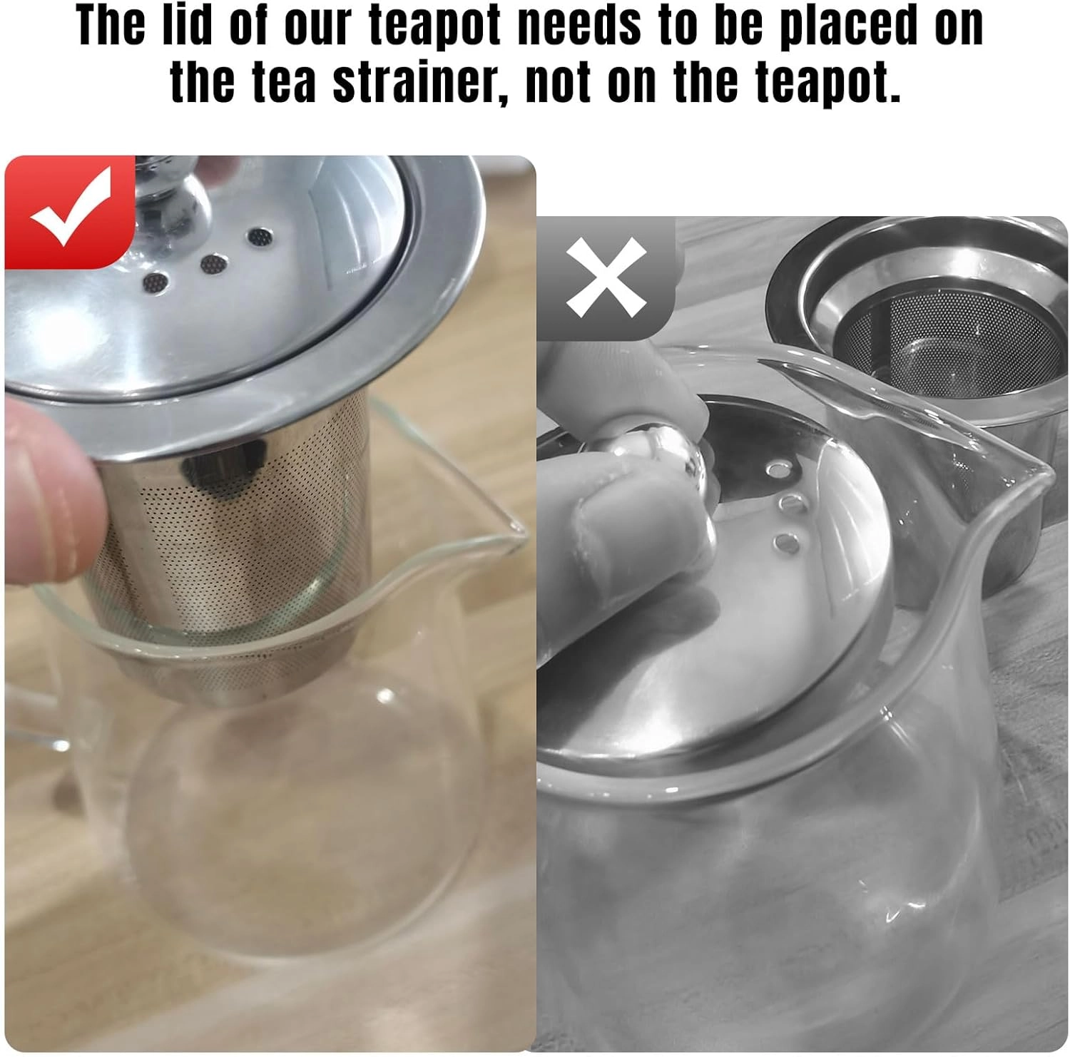 Borosilicate Glass Teapot - borosilicate glass 950ml