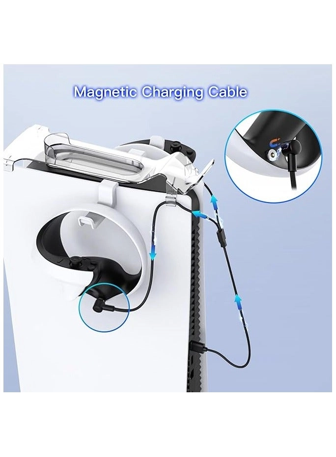 4 in 1 Controllers Charger Dock Kit - Fast Charging Type-c Multicolour