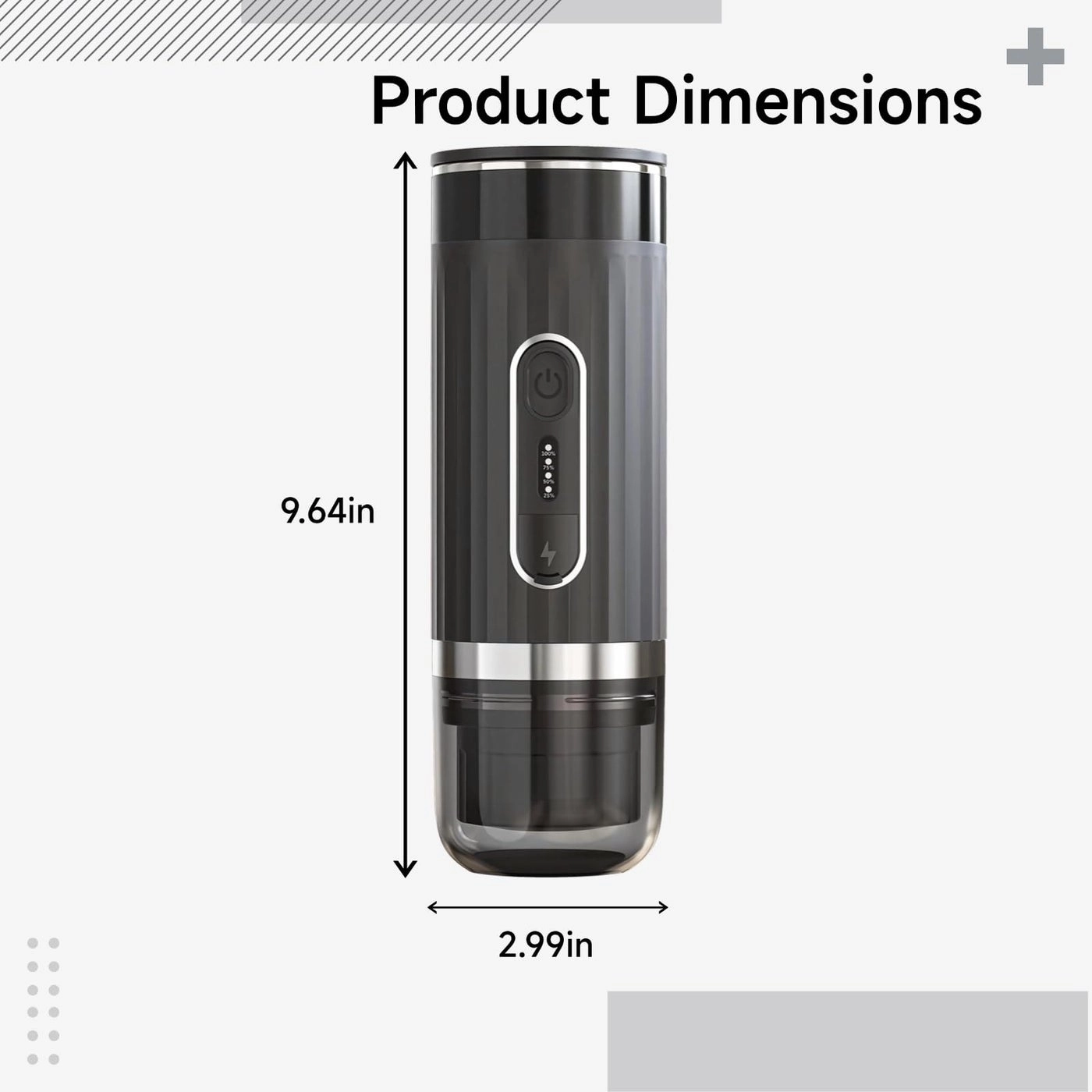 Mini Espresso Machine - 60 Oz K Cup