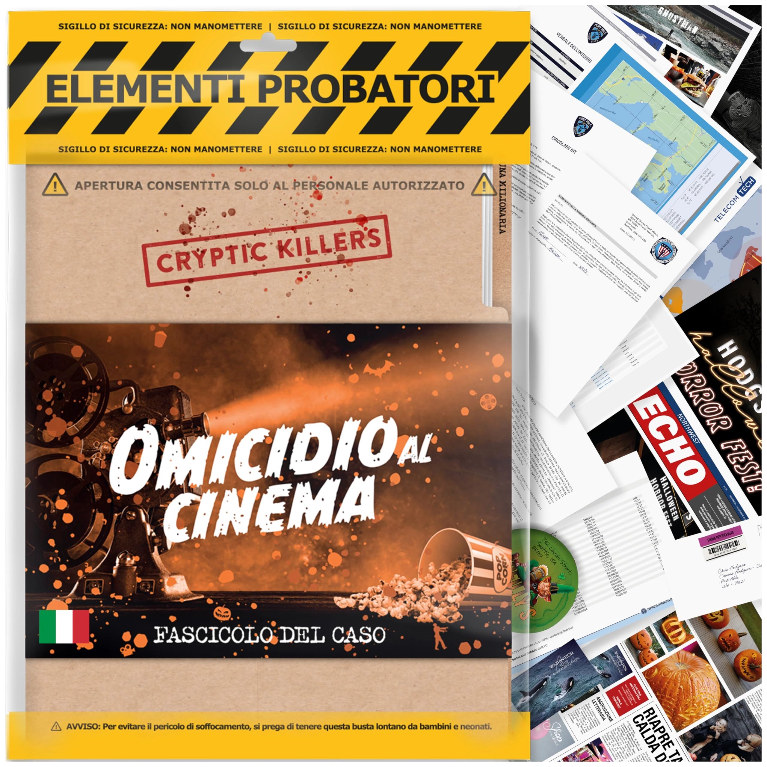 Cryptic Killers Murder in the Cinema (Italian)