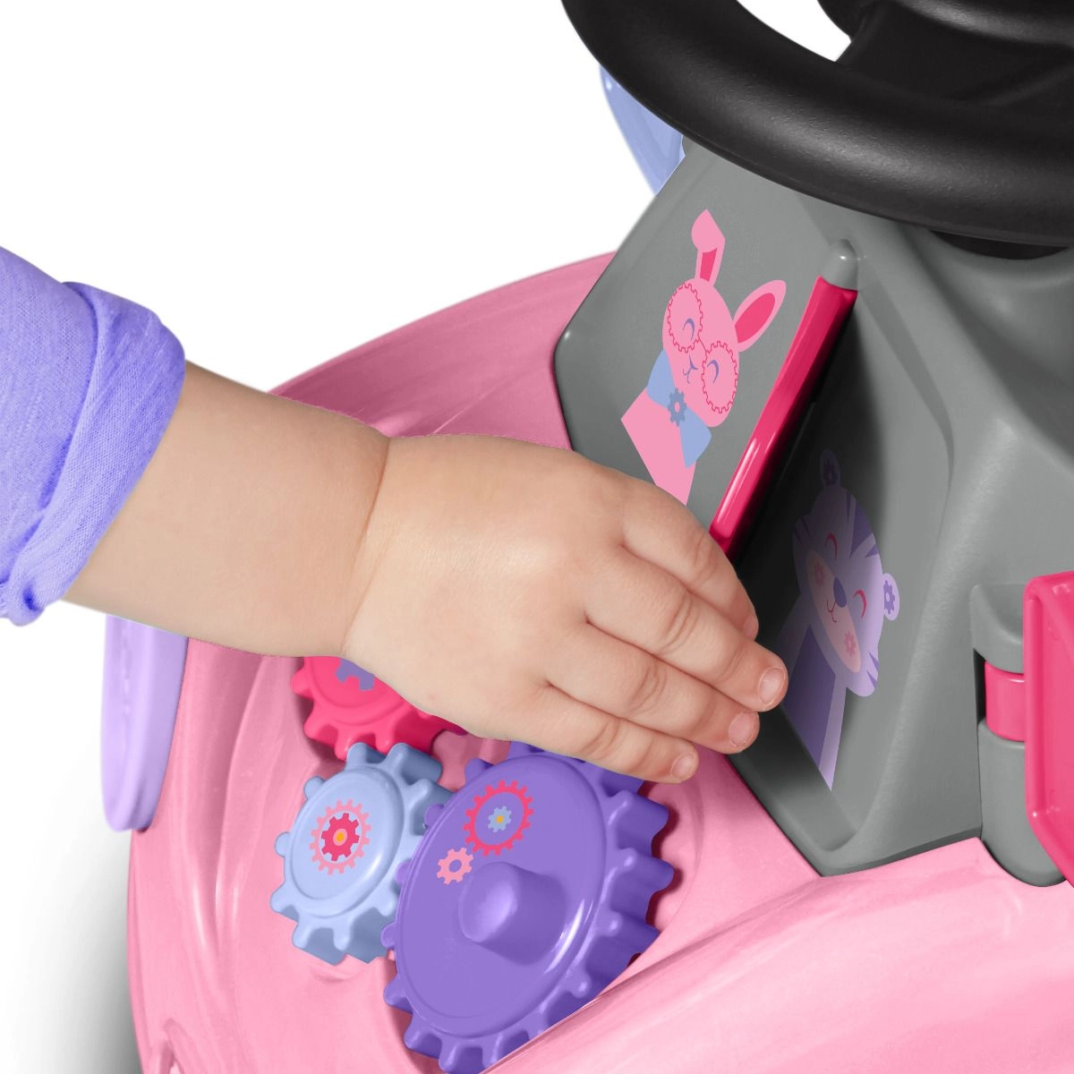 Creativity Push Car - Pink 1+