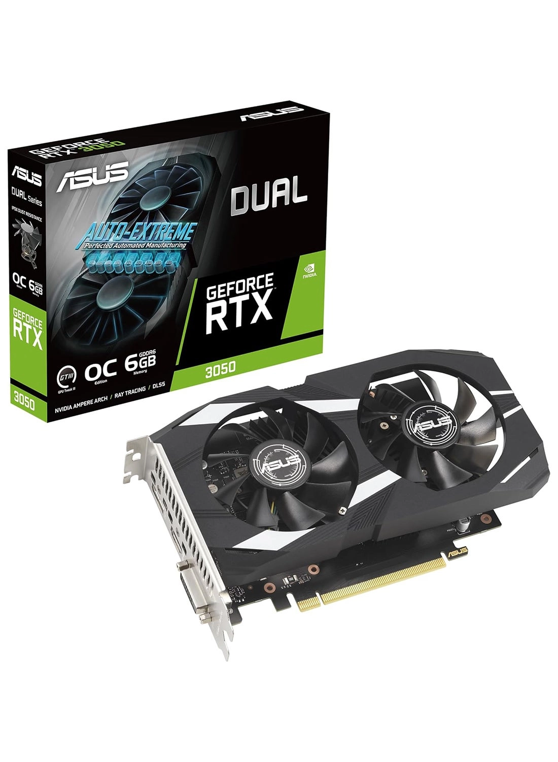 ASUS Dual GeForce RTX 3050 OC Edition - 6GB