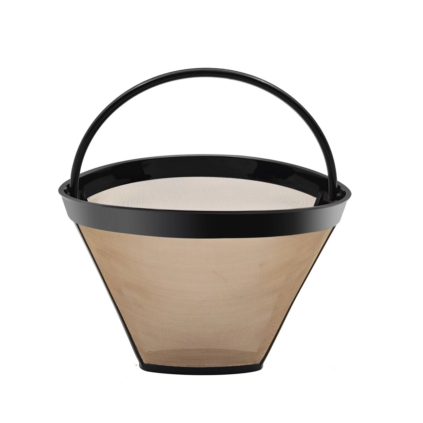 Gold Coffee Filter - Reusable #4 Cone