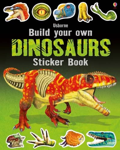 Usborne Publishing Ltd Build Your Own Dinosaurs Sticker Book 34 pcs