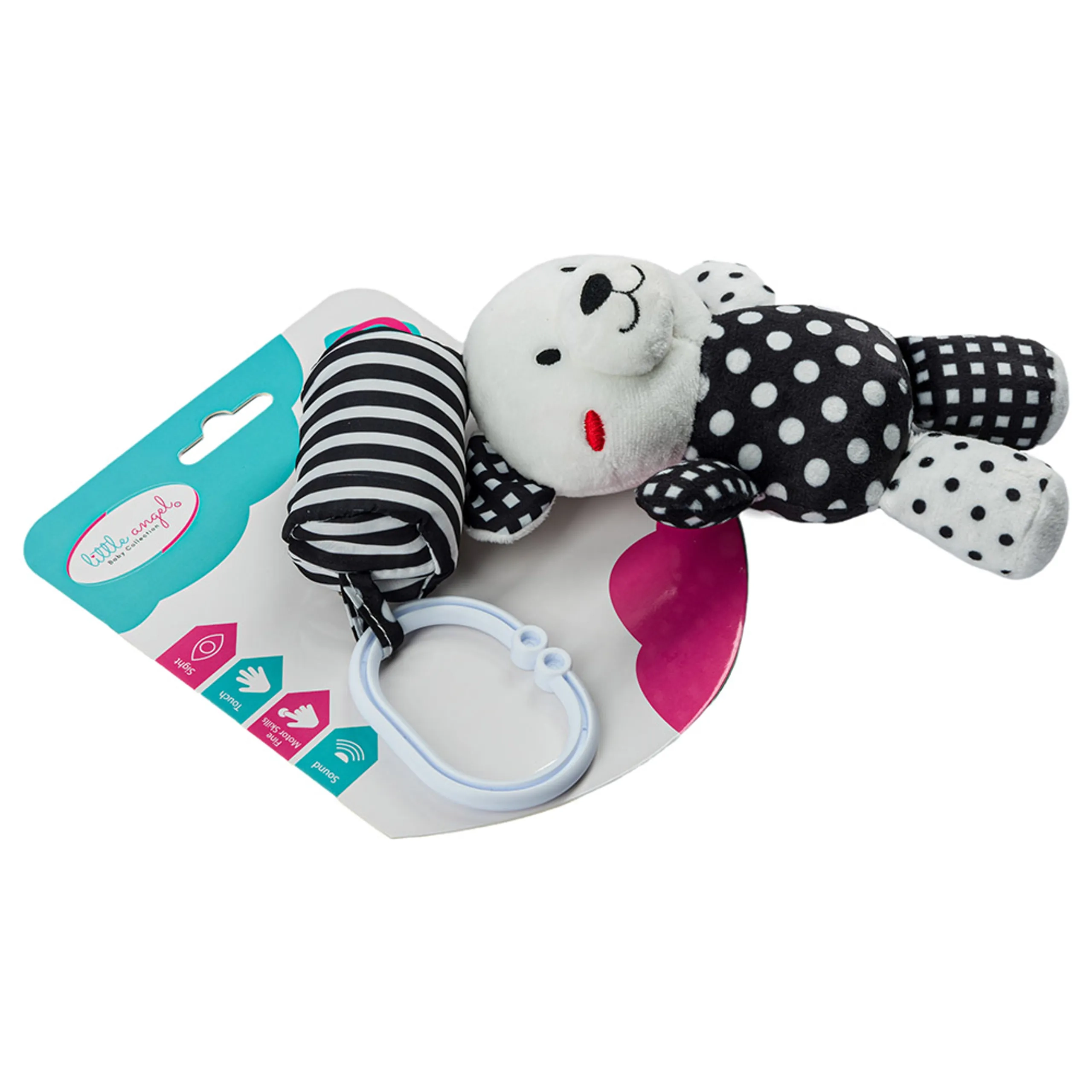 Baby Stroller Plush Hanging Mobile Rattle Toy - Suitable for 3 months and above