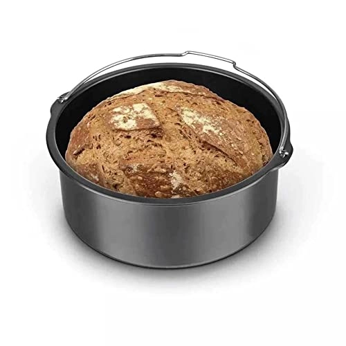 Cake Barrel + Pizza Pan + Silicone Mat + Stainless Steel Holder + Skewer Rack + Bread Shell - Silicone Stainless Steel Carbon Steel 6pcs