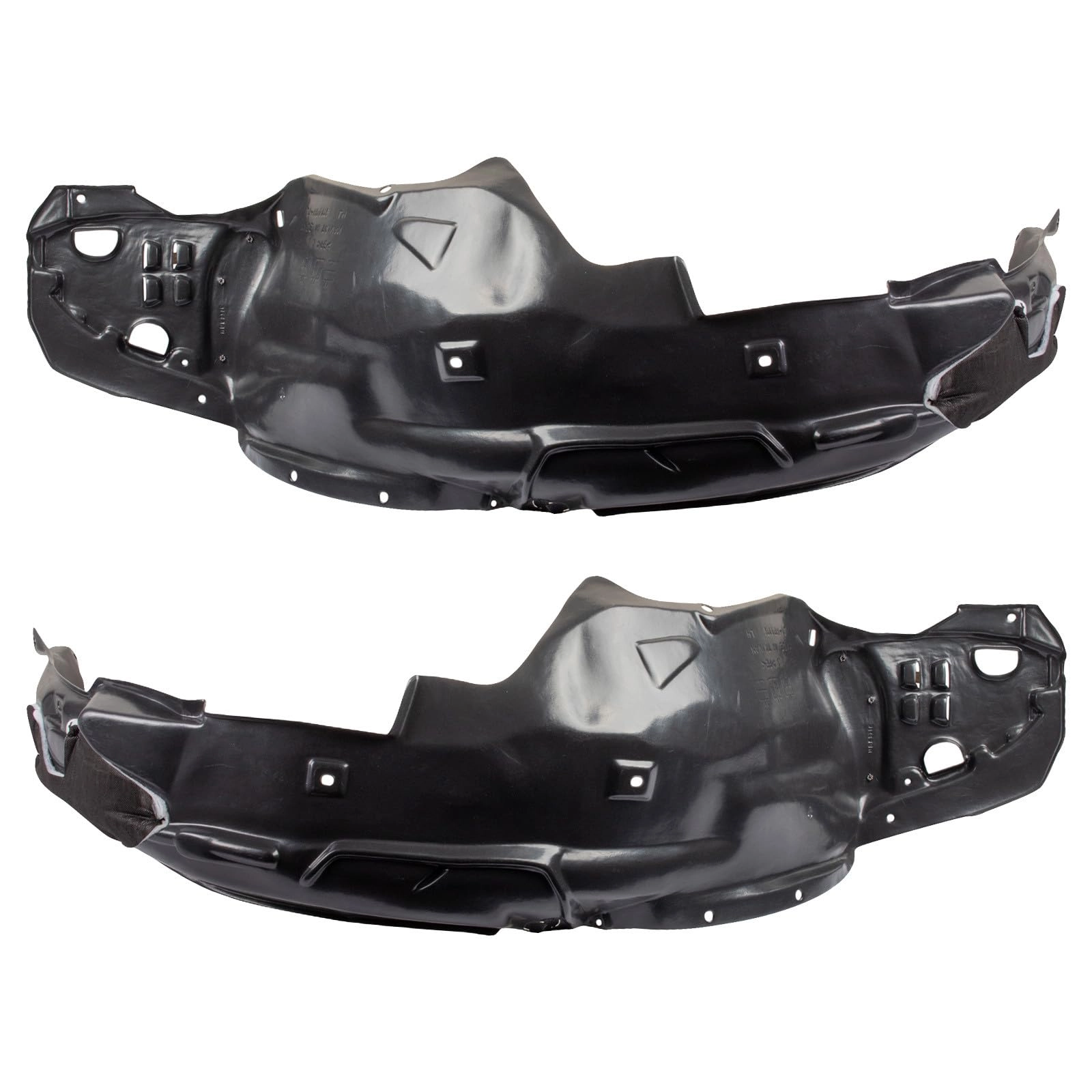 TRQ Inner Fender Liner Set - Acura ILX 2013-2015