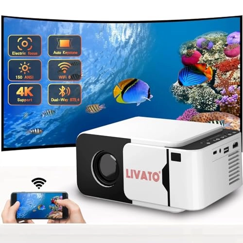 T5 Upgraded T5 Mini Android 13 5000 Lumens