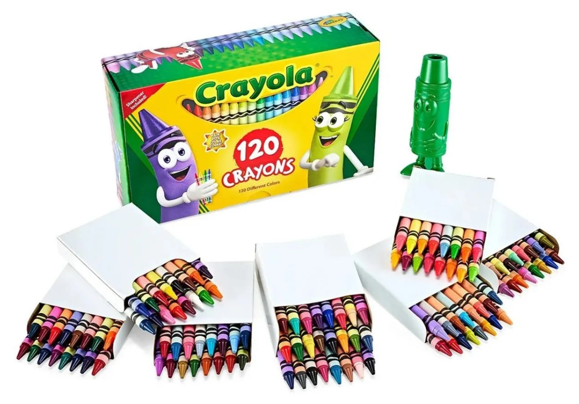 Crayola Standard Crayons - 120 Pcs