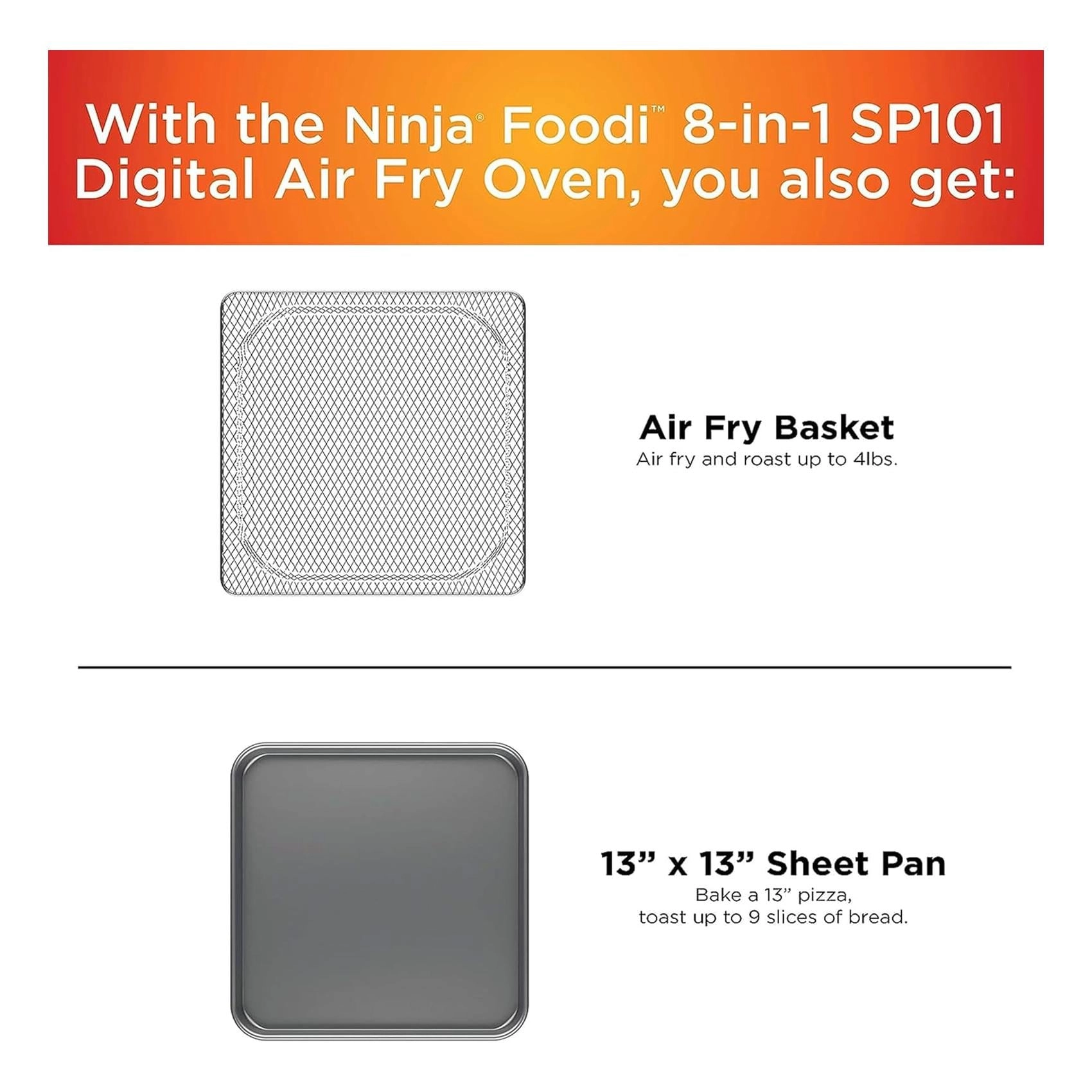Flip Toaster Oven&Air Fryer