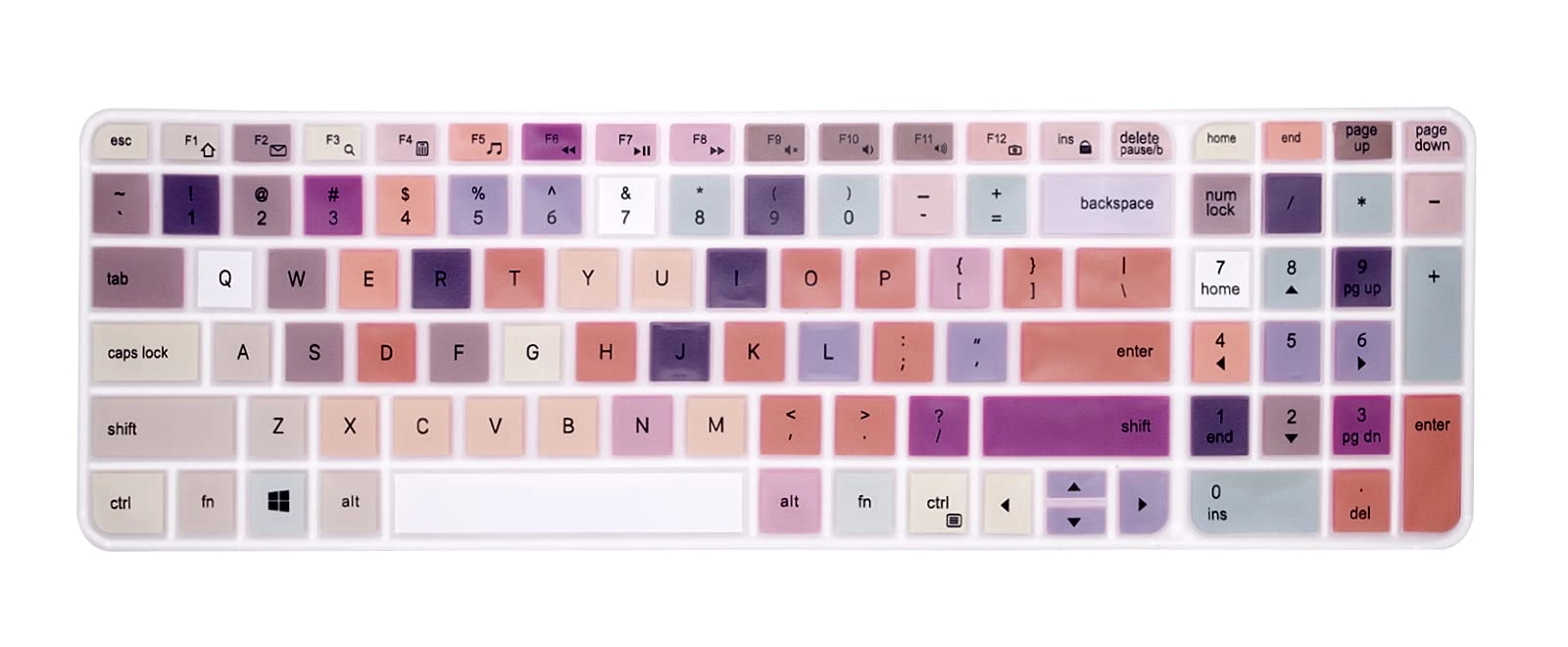 WYGCH Keyboard Cover - US Layout Wireless