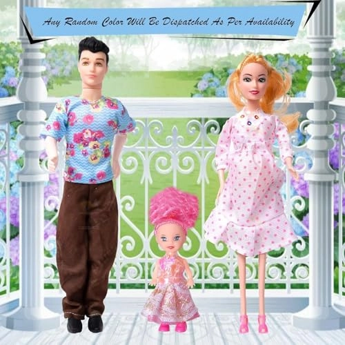 Pregnant Doll Set - Plastic Multicolor Ages 6+