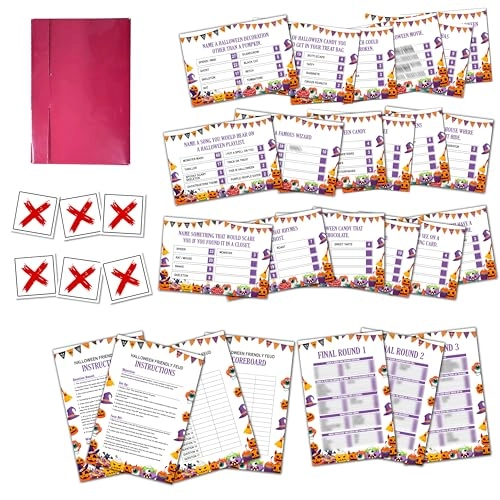 Friendly Feud Game - 17 months and up 18 quiz host cards