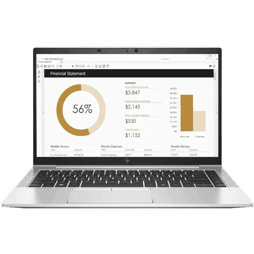 (Renewed) EliteBook 840 G8 613Q3UT#ABA-cr - 14'' i7-1185G7 16GB DDR4 256GB SSD