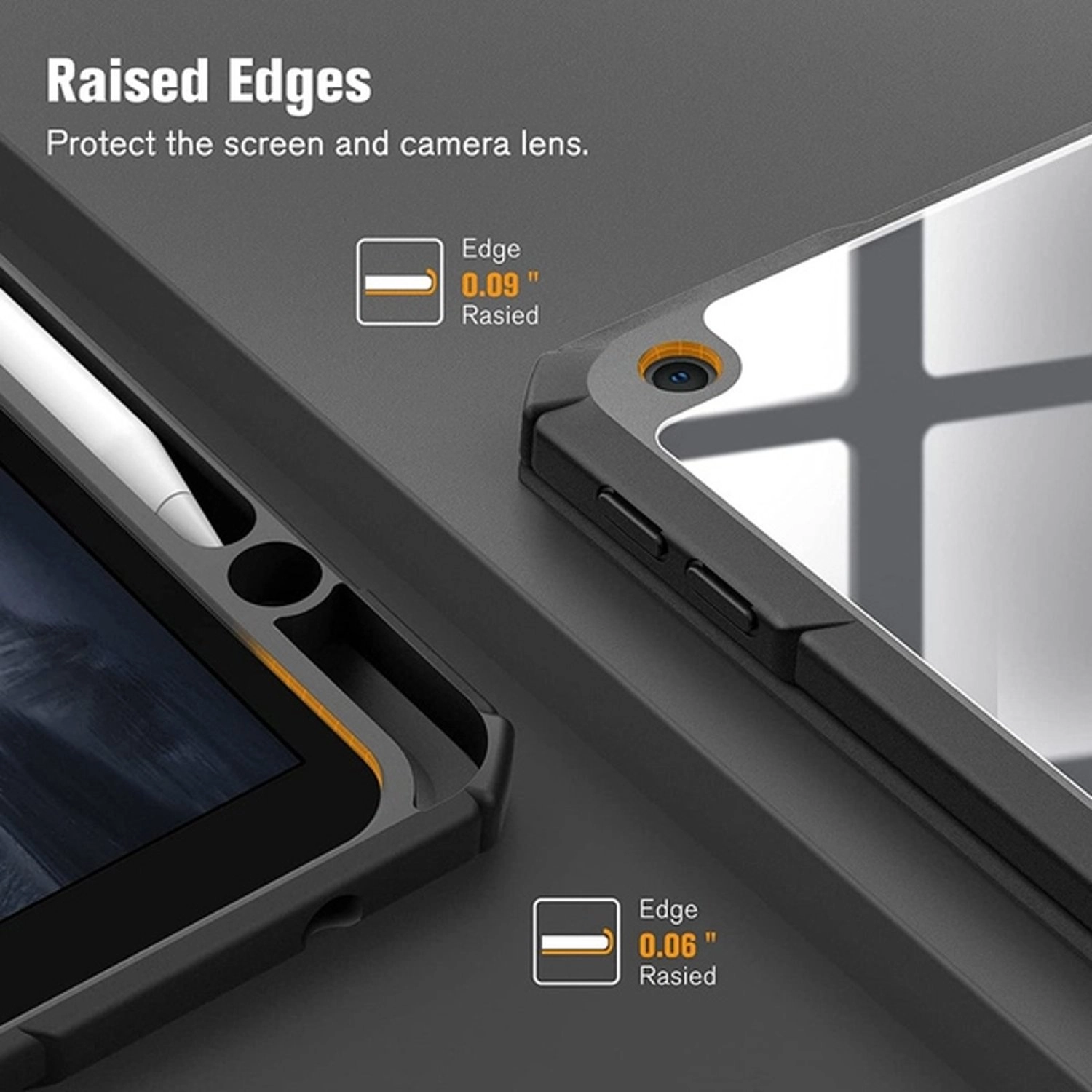 Magnetic Case for iPad 10.2-inch, iPad 10.5-inch (2021)