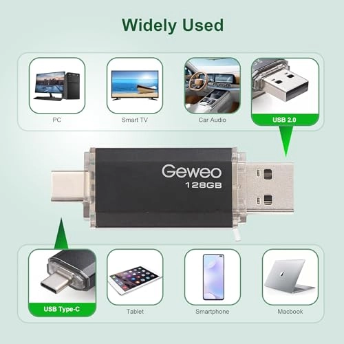 USB Stick - USB 2.0 Type C 128 GB