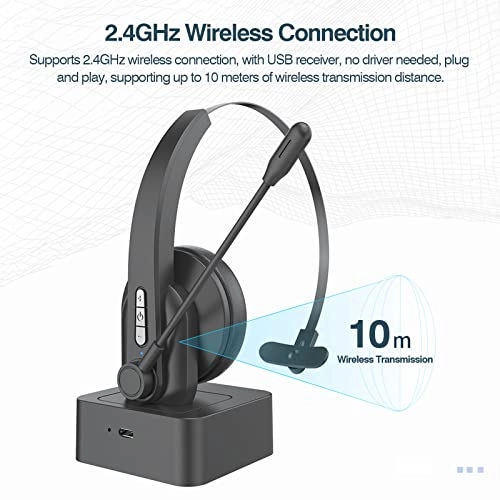 2.4GHz Wireless Headphones Wireless Headset