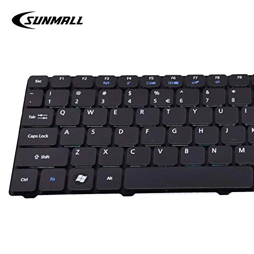 Laptop Keyboard Replacement - US Layout Black